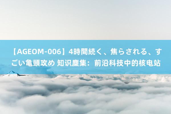 【AGEOM-006】4時間続く、焦らされる、すごい亀頭攻め 知识麇集：前沿科技中的核电站