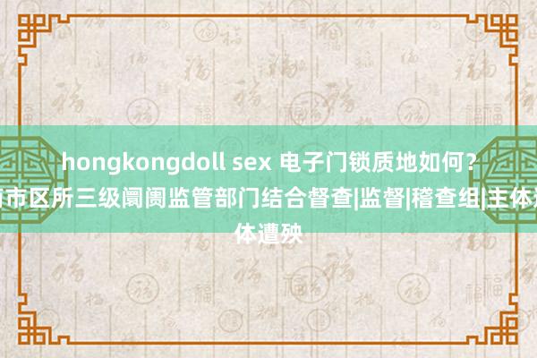 hongkongdoll sex 电子门锁质地如何？济南市区所三级阛阓监管部门结合督查|监督|稽查组|主体遭殃